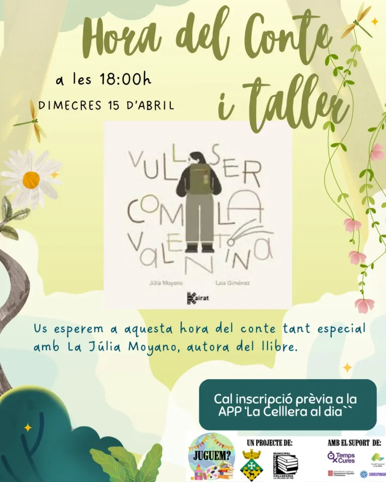 HORA DEL CONTE: VULL SER COM LA VALENTINA