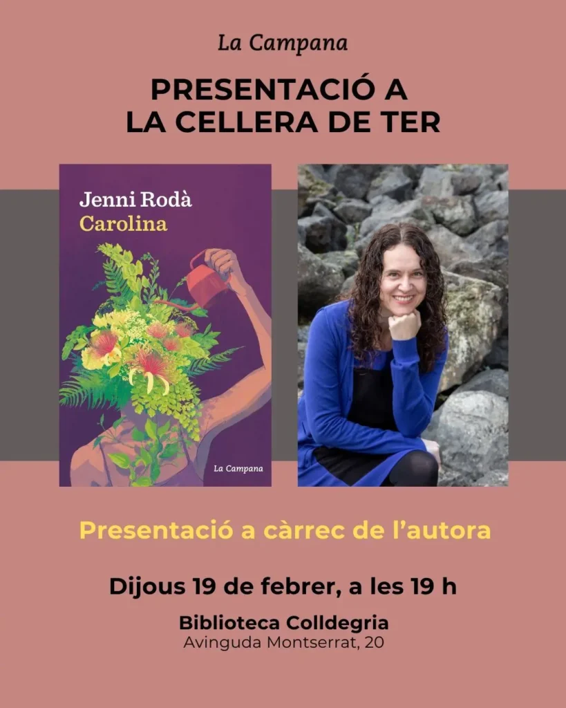 📚 Presentació del llibre “Carolina”