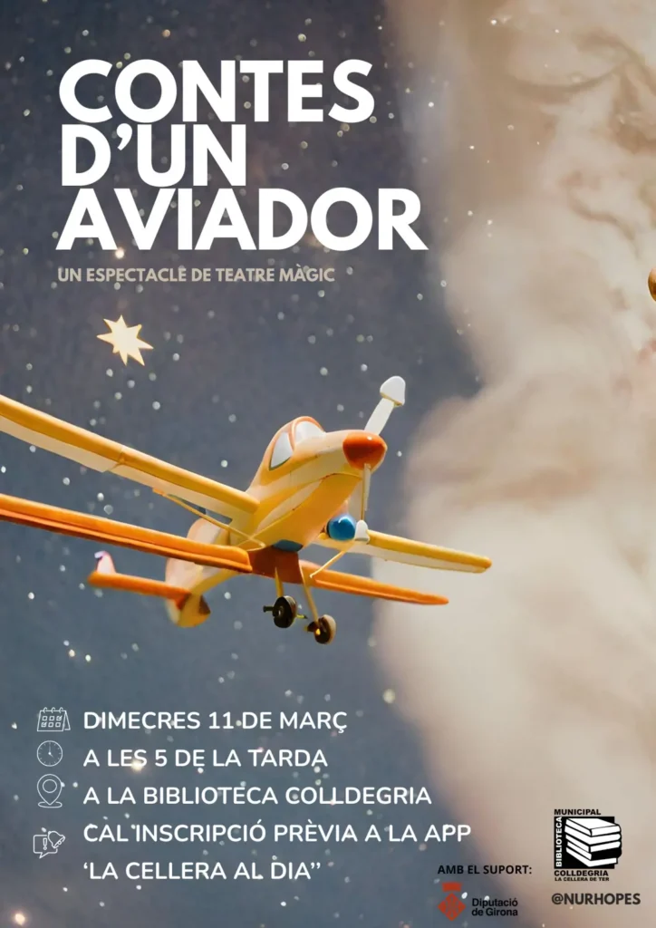 ESPECTACLE MÀGIC: CONTES D’UN AVIADOR