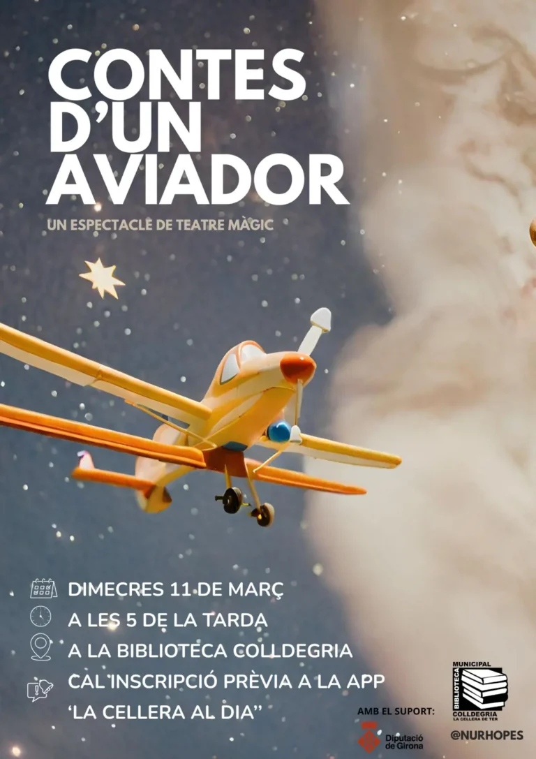 ESPECTACLE MÀGIC: CONTES D’UN AVIADOR