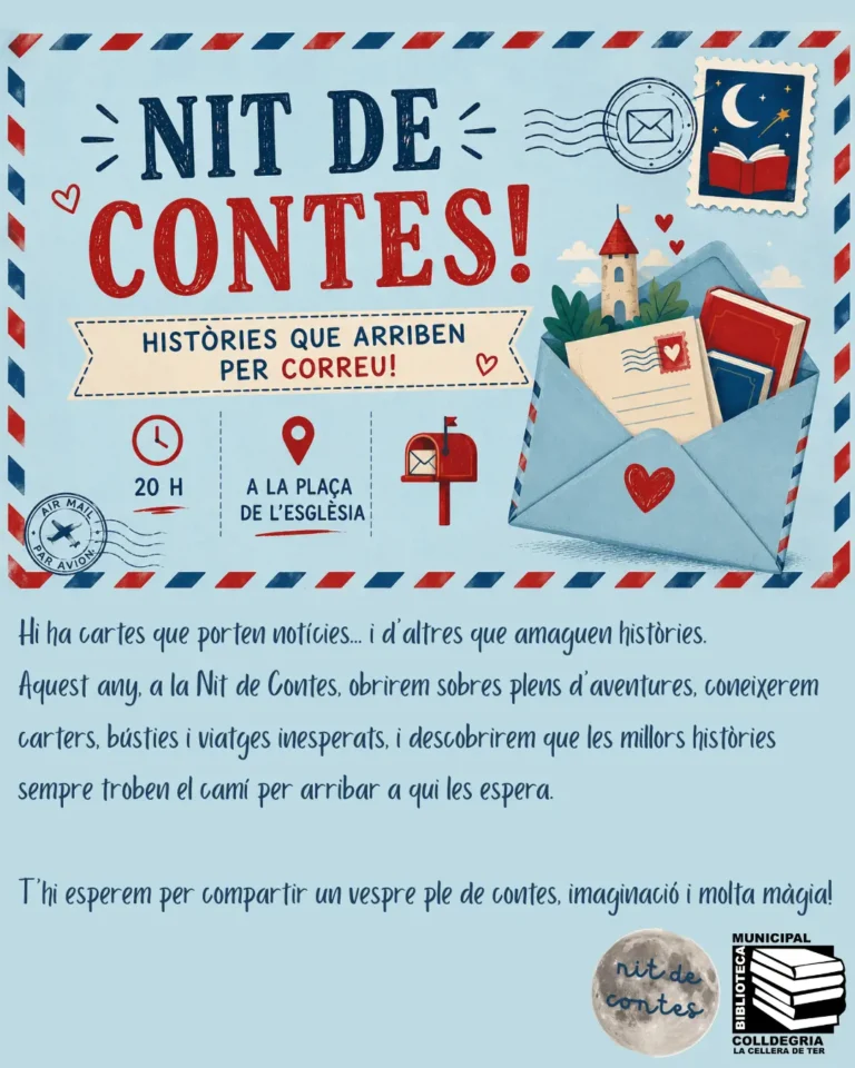 NIT DE CONTES: HISTÒRIES QUE ARRIBEN PER CORREU