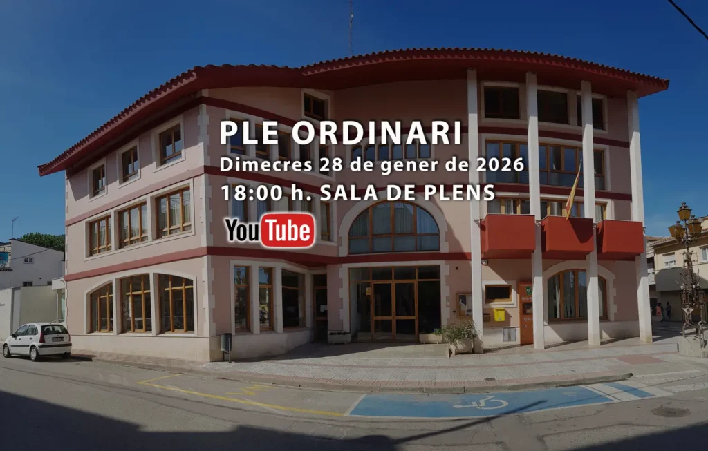 Convocatòria de Ple ordinari