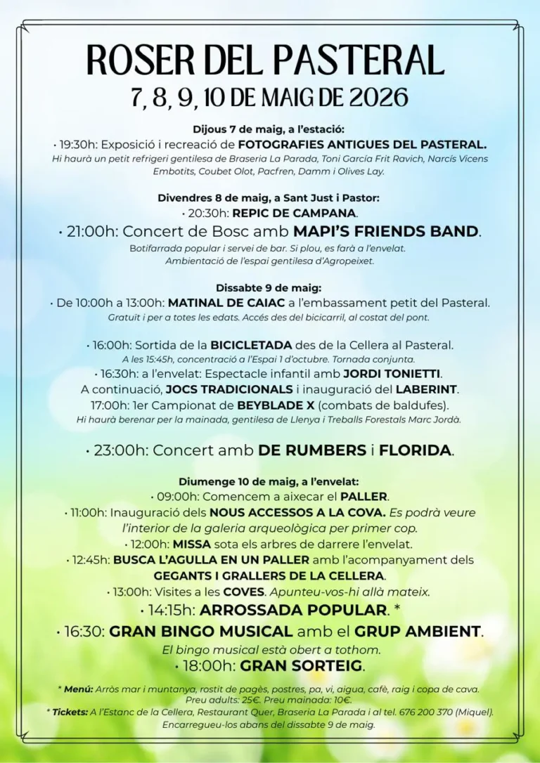 FESTES DEL ROSER DEL PASTERAL
