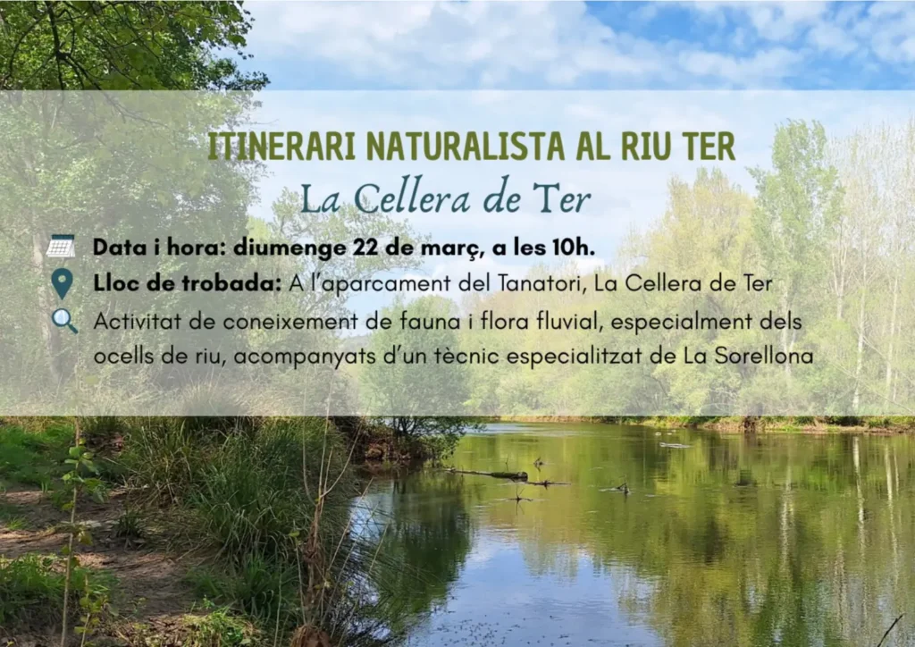 ITINERARI NATURALISTA AL RIU TER