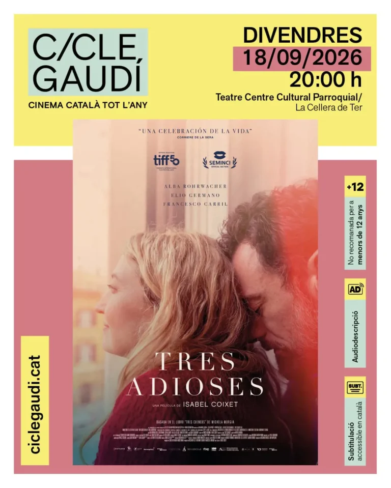 Cicle Gaudí – Tres adioses
