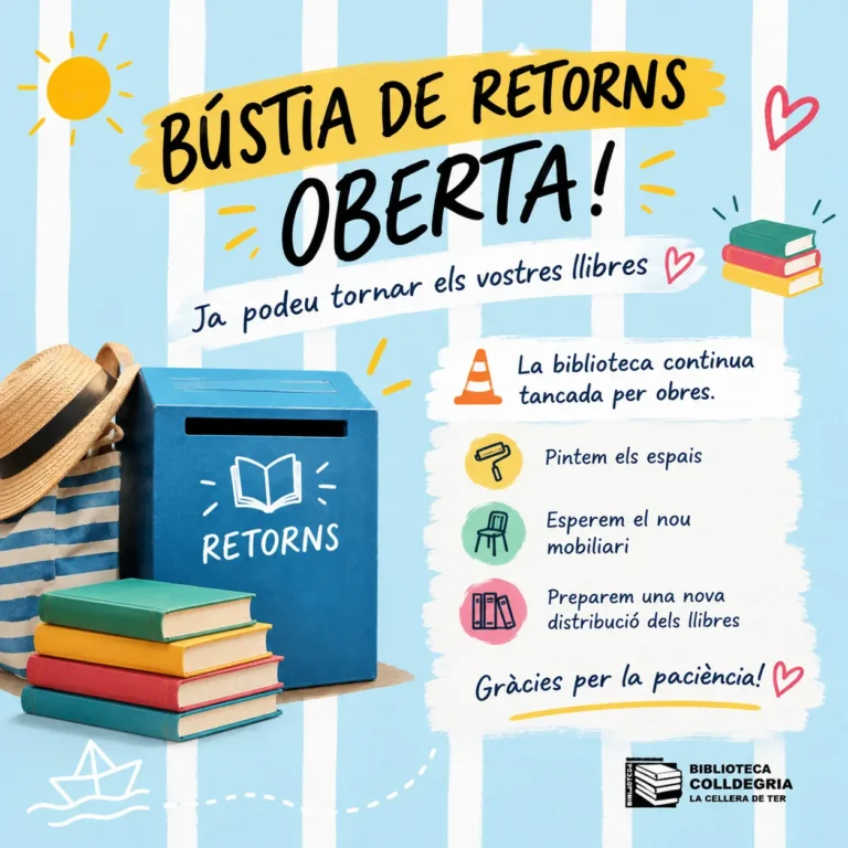 📮 BÚSTIA DE RETORNS OBERTA!